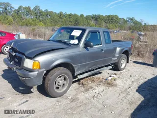 2004 Ford Ranger XL with VIN 1FTYR14U84PB03675, listed as a IAAI auction lot 41482723 with 343,908 mi miles. Bid and sale history available at carsss.com. Image 2.