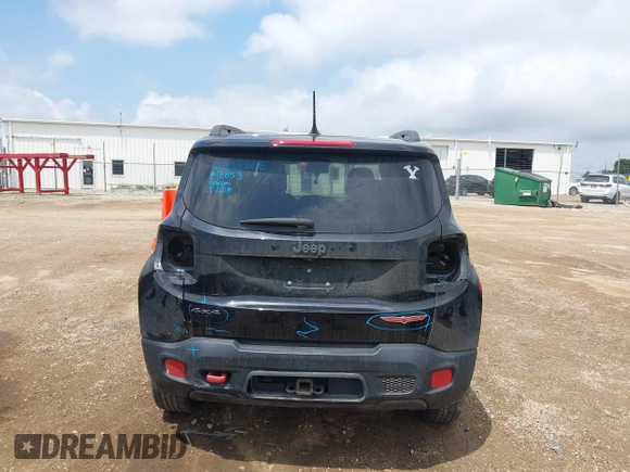 2016 Jeep Renegade Trailhawk with VIN ZACCJBCT7GPE27420, listed as a IAAI auction lot 42588078 with 129,458 mi miles and . Bid and sale history available at DreamBid. Image 16.
