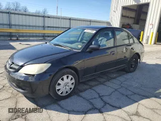 2004 Honda Civic LX z VIN 2HGES16514H621758, wystawiony jako Copart lot #50122395 z przebiegiem 206 616 mil mil oraz Szkoda całkowita • Salvage title. Historia ofert i sprzedaży dostępna na DreamBid. Obrazek 1.