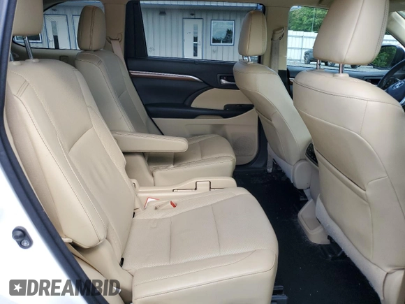 2017 Toyota Highlander Limited with VIN 5TDYZRFH6HS219547, listed as a Copart auction lot 55487995 with 129,617 mi miles and Salvage title. Bid and sale history available at DreamBid. Image 11.