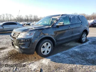 2016 Ford Utility Police Interceptor with VIN 1FM5K8AR4GGB81578, listed as a Copart auction lot 85652624 with 143,704 mi miles and Salvage Title. Bid and sale history available at carsss.com. Image 1.