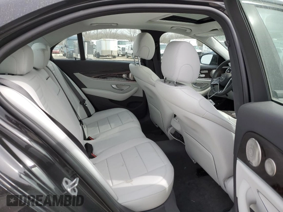 2023 Mercedes-Benz E 450 with VIN W1KZF5KB1PB102106, listed as a Copart auction lot 49478015 with 15,384 mi miles and Salvage Title. Bid and sale history available at DreamBid. Image 10.