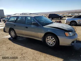 2001 Subaru Legacy Wagon Outback w/RB Equip with VIN 4S3BH665517617068, listed as a Copart auction lot 43575485 with 146,592 mi miles and Salvage Title. Bid and sale history available at carsss.com. Image 4.