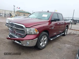 2016 Ram 1500 Lone Star with VIN 3C6RR6LT6GG376401, listed as a IAAI auction lot 41549172 with 75,467 mi miles. Bid and sale history available at carsss.com. Image 2.