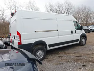 2024 Ram ProMaster Cargo Tradesman with VIN 3C6LRVDG3RE136772, listed as a IAAI auction lot 41879274 with 17,458 mi miles and . Bid and sale history available at DreamBid. Image 4.