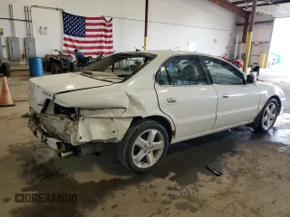 2003 Acura TL Type S w/Navigation System with VIN 19UUA56983A064224, listed as a Copart auction lot 58251074 with 330,201 mi miles and Salvage Title. Bid and sale history available at carsss.com. Image 3.