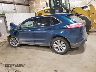 2020 Ford Edge Titanium with VIN 2FMPK4K95LBB52172, listed as a Copart auction lot 60884295 with 67,554 mi miles and Salvage title. Bid and sale history available at DreamBid. Image 2.