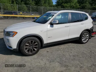 2014 BMW X3 xDrive28i z VIN 5UXWX9C58E0D33329, wystawiony jako Copart lot #58688795 z przebiegiem 191 229 mil mil oraz Szkoda całkowita • Salvage title. Historia ofert i sprzedaży dostępna na DreamBid. Obrazek 1.