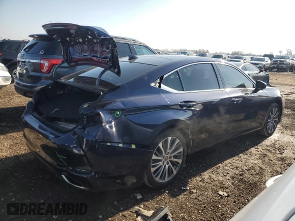 2019 Lexus ES 350 with VIN 58ABZ1B16KU039248, listed as a Copart auction lot 52342925 with 102,558 mi miles and Salvage Title. Bid and sale history available at DreamBid. Image 3.