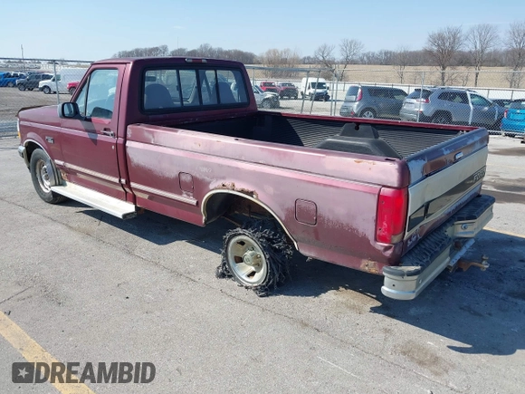 1996 Ford F-150 with VIN 1FTEF15N6TLA07696, listed as a IAAI auction lot 41820435 with 216,072 mi miles and . Bid and sale history available at DreamBid. Image 3.