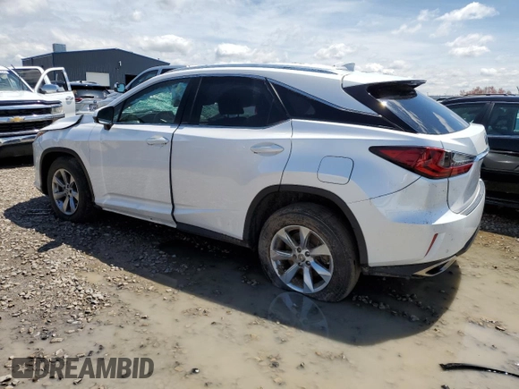 2019 Lexus RX 350 with VIN 2T2BZMCA7KC183590, listed as a Copart auction lot 55773505 with 41,239 mi miles and Salvage title. Bid and sale history available at DreamBid. Image 2.