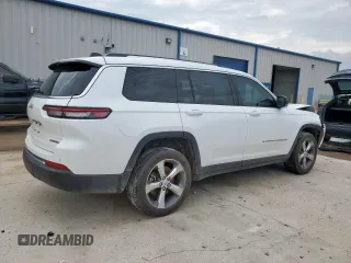 2021 Jeep Grand Cherokee Limited with VIN 1C4RJJBG9M8143251, listed as a Copart auction lot 58413385 with 60,787 mi miles and Salvage title. Bid and sale history available at DreamBid. Image 3.