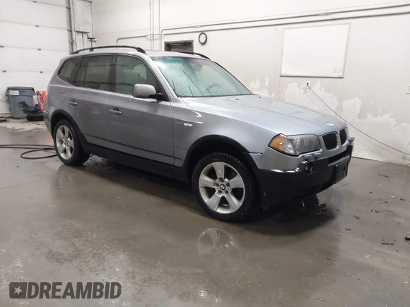 2004 BMW X3 3.0i z VIN WBXPA93444WA62864, wystawiony jako IAAI lot #41819294 z przebiegiem 201 534 mil mil oraz . Historia ofert i sprzedaży dostępna na DreamBid. Obrazek 1.