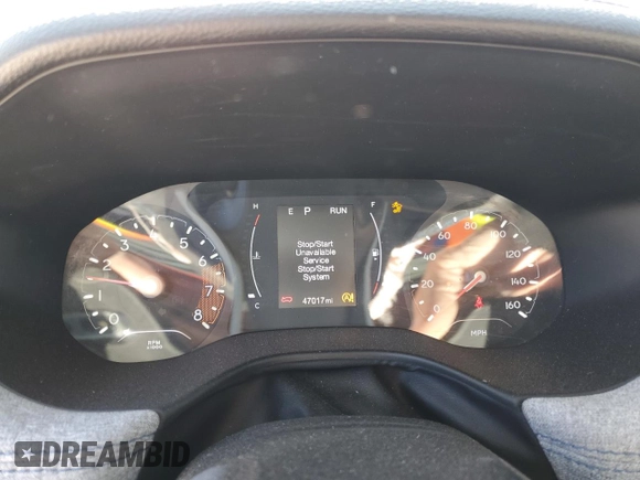 2022 Jeep Compass Altitude z VIN 3C4NJCBB7NT139457, wystawiony jako Copart lot #83322804 z przebiegiem 47 017 mil mil oraz Szkoda całkowita • Salvage title. Historia ofert i sprzedaży dostępna na DreamBid. Obrazek 9.