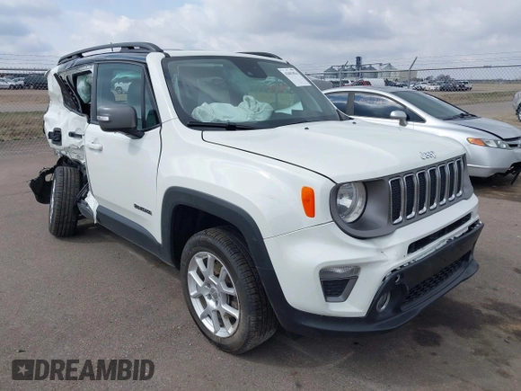 2021 Jeep Renegade Limited with VIN ZACNJDD15MPM49765, listed as a IAAI auction lot 42093034 with 62,031 mi miles and . Bid and sale history available at DreamBid. Image 1.
