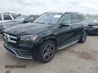 2023 Mercedes-Benz GLS 450 z VIN 4JGFF5KE6PA879602, wystawiony jako IAAI lot #42135053 z przebiegiem 35 933 mil mil oraz . Historia ofert i sprzedaży dostępna na DreamBid. Obrazek 2.