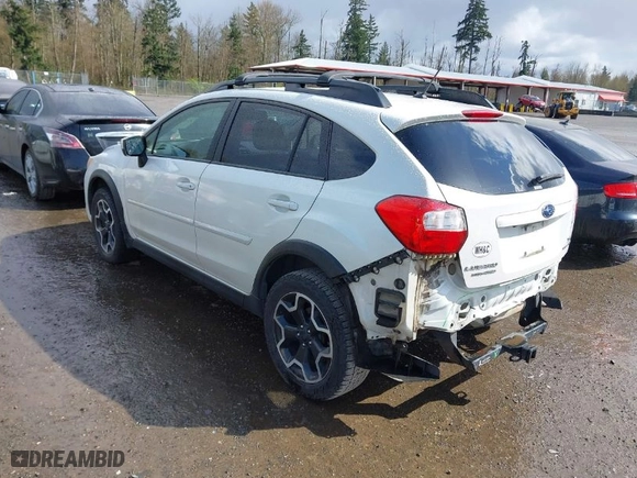 2015 Subaru XV Crosstrek Premium with VIN JF2GPADC1F8283265, listed as a IAAI auction lot 41943056 with 185,852 mi miles. Bid and sale history available at carsss.com. Image 3.