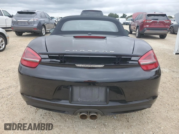 2013 Porsche Boxster S with VIN WP0CB2A86DS134111, listed as a Copart auction lot 74255514 with 0 mi miles and Salvage Title. Bid and sale history available at carsss.com. Image 6.