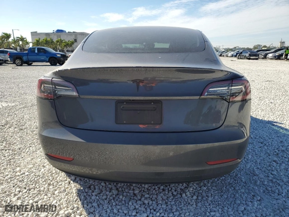 2023 Tesla Model 3 with VIN 5YJ3E1EA3PF427867, listed as a Copart auction lot 41621475 with 43,510 mi miles and Non Repairable. Bid and sale history available at carsss.com. Image 6.