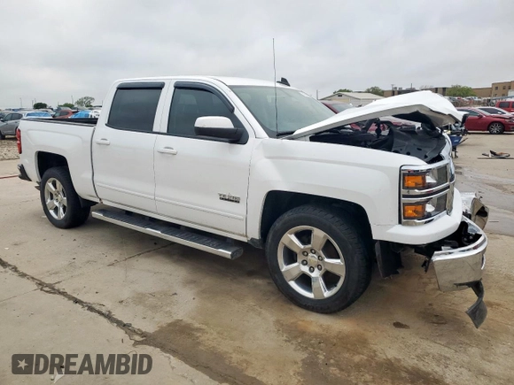 2015 Chevrolet Silverado 1500 LT with VIN 3GCPCREC6FG430293, listed as a Copart auction lot 51074005 with 82,945 mi miles and Salvage Title. Bid and sale history available at DreamBid. Image 4.