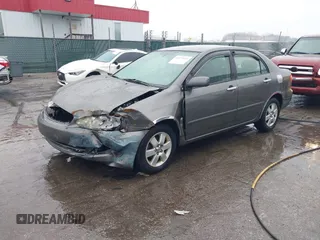 2008 Toyota Corolla CE with VIN 2T1BR32E58T874807, listed as a IAAI auction lot 41475333 with 210,398 mi miles and . Bid and sale history available at DreamBid. Image 21.