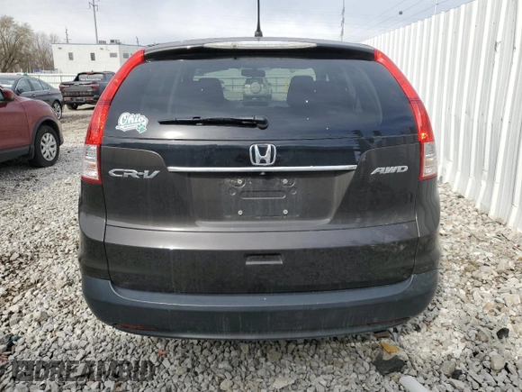 2014 Honda CR-V EX with VIN 5J6RM4H50EL095744, listed as a Copart auction lot 50122875 with 121,084 mi miles and Salvage Title. Bid and sale history available at carsss.com. Image 6.
