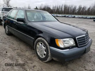 1995 Mercedes-Benz S with VIN WDBGA43EXSA264963, listed as a Copart auction lot 85515534 with 155,778 mi miles and Clean Title. Bid and sale history available at DreamBid. Image 4.