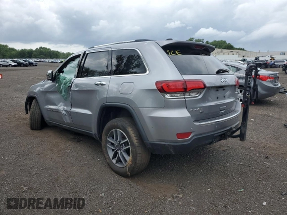 2021 Jeep Grand Cherokee Limited with VIN 1C4RJFBG3MC552968, listed as a Copart auction lot 63268135 with Not provided miles and Salvage title. Bid and sale history available at DreamBid. Image 2.