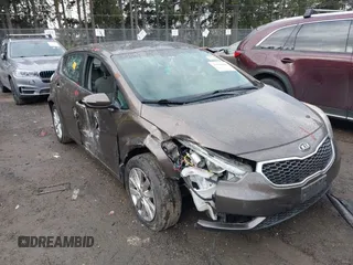 2015 Kia Forte 5-Door EX with VIN KNAFX5A85F5289490, listed as a IAAI auction lot 41498806 with 94,708 mi miles. Bid and sale history available at carsss.com. Image 1.