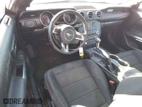 2016 Ford Mustang V6 with VIN 1FA6P8AM1G5316452, listed as a Copart auction lot 41768815 with 99,495 mi miles and Salvage Title. Bid and sale history available at carsss.com. Image 8.