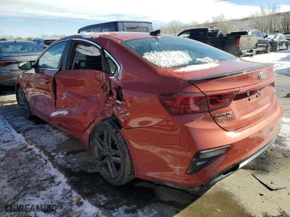 2019 Kia Forte EX with VIN 3KPF54AD0KE087333, listed as a Copart auction lot 45227205 with 59,113 mi miles and Salvage Title. Bid and sale history available at carsss.com. Image 2.