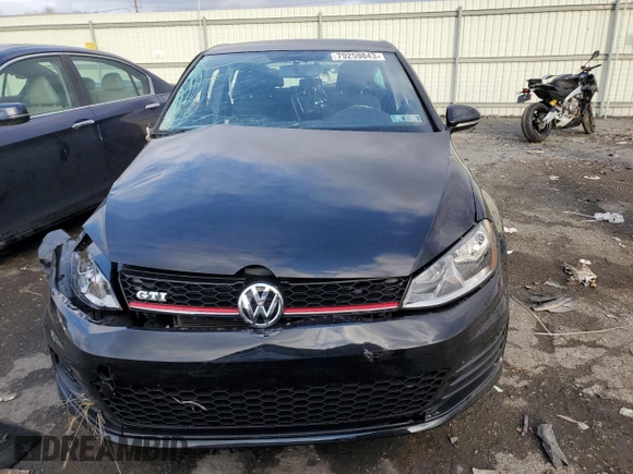 2015 Volkswagen Golf GTI S with VIN 3VWTT7AU0FM022016, listed as a Copart auction lot 79259843 with 65,738 mi miles. Bid and sale history available at carsss.com. Image 5.