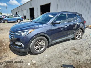 2018 Hyundai Santa Fe 2.4L с VIN 5XYZU3LB0JG520009, выставлен на аукционе Copart как лот 63156325 с пробегом 88 961 миль миль и На запчасти • Non repairable. История ставок и продаж доступна на DreamBid. Изображение 1.