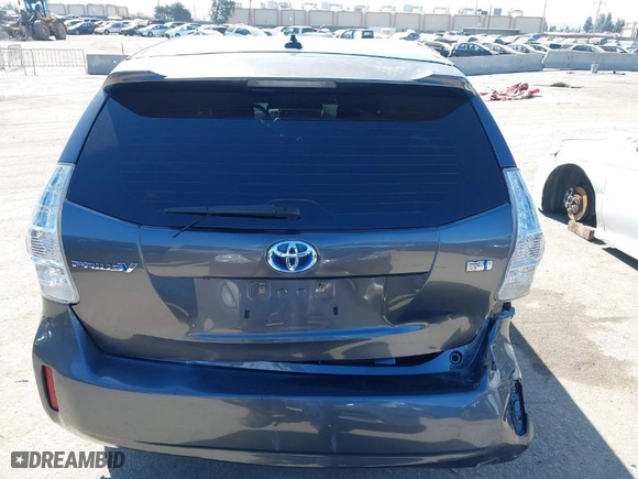 2014 Toyota Prius v Two with VIN JTDZN3EU9E3294185, listed as a IAAI auction lot 41647988 with 165,130 mi miles. Bid and sale history available at carsss.com. Image 16.