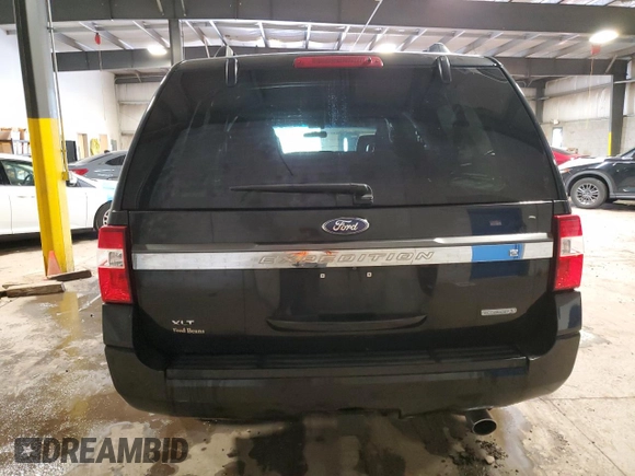 2015 Ford Expedition Max XLT z VIN 1FMJK1JTXFEF05256, wystawiony jako Copart lot #57225065 z przebiegiem 311 165 mil mil oraz Szkoda całkowita • Salvage title. Historia ofert i sprzedaży dostępna na DreamBid. Obrazek 6.