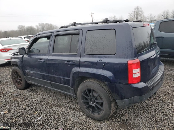 2014 Jeep Patriot High Altitude with VIN 1C4NJPFA3ED696705, listed as a Copart auction lot 89135605 with 0 mi miles and Salvage Title. Bid and sale history available at carsss.com. Image 2.