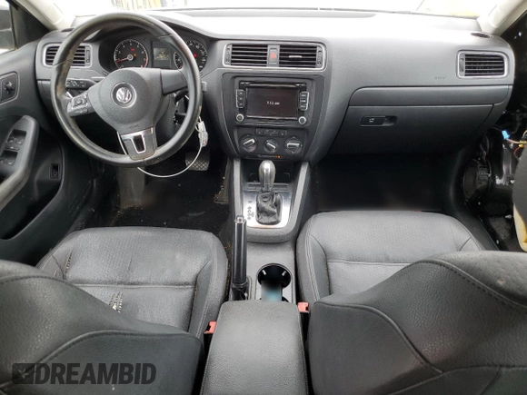 2012 Volkswagen Jetta SE with VIN 3VWDP7AJ3CM451497, listed as a Copart auction lot 58322715 with 180,266 mi miles and Salvage title. Bid and sale history available at DreamBid. Image 8.