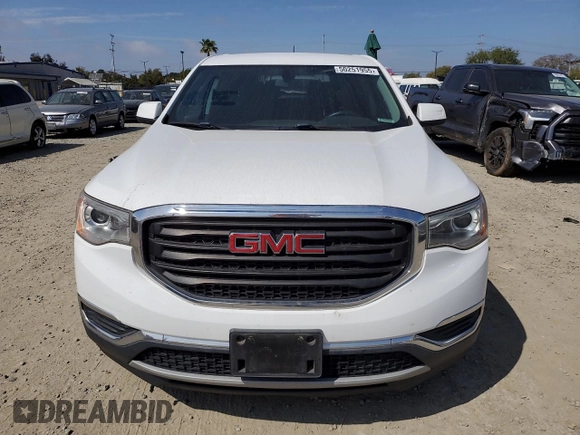 2017 GMC Acadia SLE with VIN 1GKKNKLA6HZ254155, listed as a Copart auction lot 50251955 with 99,837 mi miles and Salvage Title. Bid and sale history available at DreamBid. Image 5.