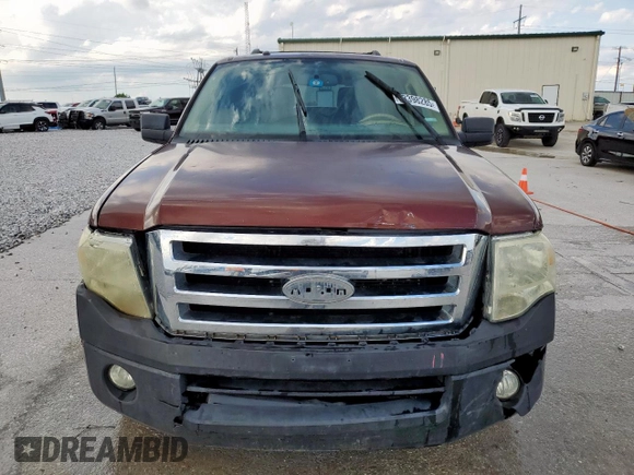2007 Ford Expedition Max Eddie Bauer z VIN 1FMFK17527LA44128, wystawiony jako Copart lot #53398285 z przebiegiem 278 476 mil mil oraz Czysty tytuł • Clean title. Historia ofert i sprzedaży dostępna na DreamBid. Obrazek 5.