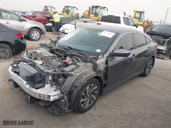2016 Honda Civic Sedan EX with VIN 19XFC2F76GE029294, listed as a IAAI auction lot 41723201 with 152,781 mi miles. Bid and sale history available at carsss.com. Image 18.