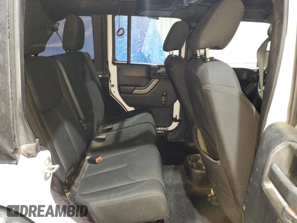 2015 Jeep Wrangler Unlimited Sport with VIN 1C4BJWDG0FL737965, listed as a Copart auction lot 56711765 with 149,528 mi miles and Salvage title. Bid and sale history available at DreamBid. Image 11.