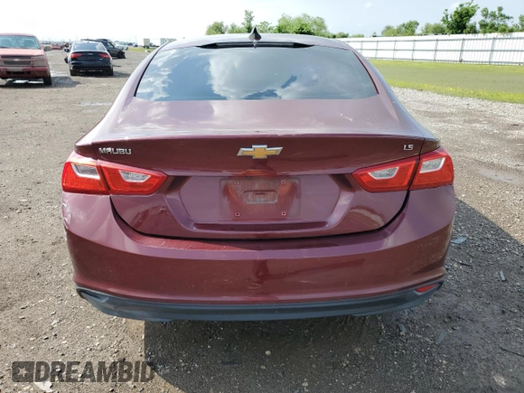 2016 Chevrolet Malibu LS z VIN 1G1ZB5ST2GF323424, wystawiony jako Copart lot #53202885 z przebiegiem 152 371 mil mil oraz Szkody całkowita. Historia ofert i sprzedaży dostępna na DreamBid. Obrazek 6.