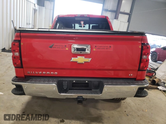 2017 Chevrolet Silverado 1500 LT with VIN 3GCPCREC5HG336487, listed as a Copart auction lot 86302074 with 23,692 mi miles and Clean Title. Bid and sale history available at DreamBid. Image 6.