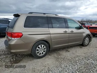 2008 Honda Odyssey EX-L with VIN 5FNRL387X8B116661, listed as a Copart auction lot 52954075 with 177,100 mi miles and Salvage Title. Bid and sale history available at carsss.com. Image 3.