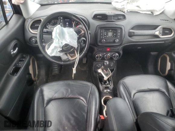 2017 Jeep Renegade Limited with VIN ZACCJBDBXHPE88574, listed as a Copart auction lot 61728625 with 106,116 mi miles and Salvage title. Bid and sale history available at DreamBid. Image 8.