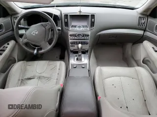 2011 Infiniti G25 Journey with VIN JN1DV6AP1BM830342, listed as a Copart auction lot 81466694 with Not Provided miles and Salvage Title. Bid and sale history available at DreamBid. Image 8.