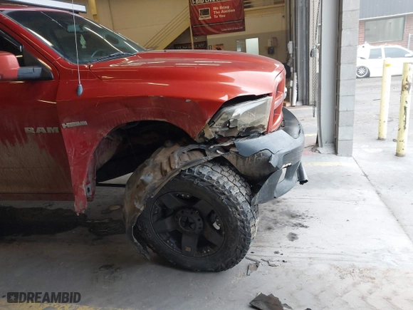 2009 Dodge Ram 1500 SLT with VIN 1D3HV18T79S818665, listed as a IAAI auction lot 41647892 with 179,197 mi miles. Bid and sale history available at carsss.com. Image 16.