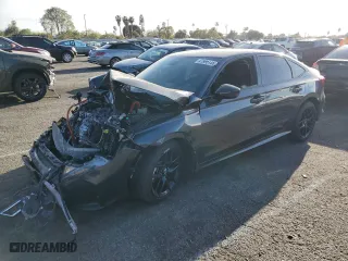 2025 Honda Civic Sedan Hybrid Sport with VIN 2HGFE4F83SH312992, listed as a Copart auction lot 47895135 with 0 mi miles and Salvage Title. Bid and sale history available at carsss.com. Image 1.