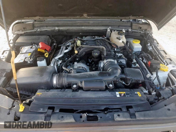 2022 Jeep Wrangler Unlimited Sahara с VIN 1C4HJXEG8NW164969, выставлен на аукционе Copart как лот 61671095 с пробегом 64 263 миль миль и Списание • Salvage title. История ставок и продаж доступна на DreamBid. Изображение 12.