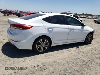 2017 Hyundai Elantra SE with VIN 5NPD84LF7HH091204, listed as a Copart auction lot 60545625 with 82,541 mi miles and Salvage title. Bid and sale history available at DreamBid. Image 3.